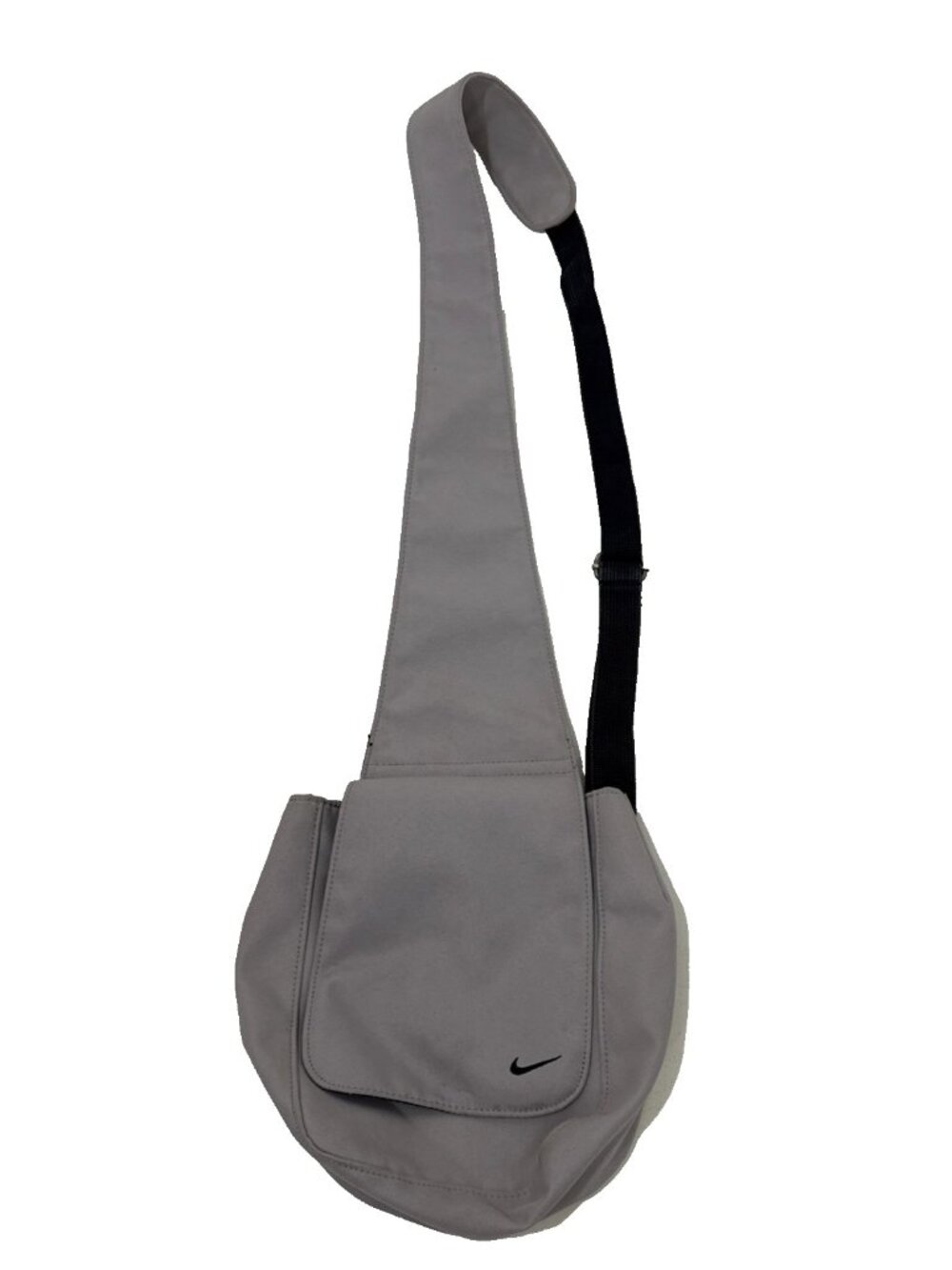 Y2K Nike Crossbody Sling Bag Gray Backpack Streetwear Hype Grail Travel VTG